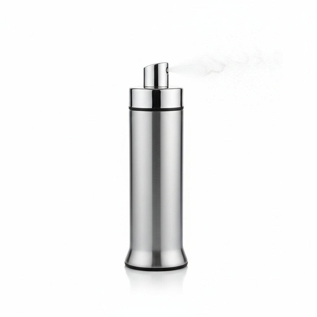 Stainless steel oil mister spray bottle for healthy cooking